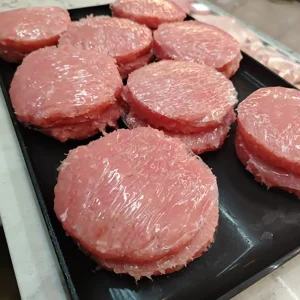BURGER MEATS POLLO CORRAL