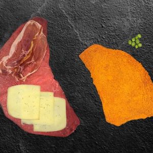 Cachopo con queso Larsa y jamón granadino (2 Unidades)