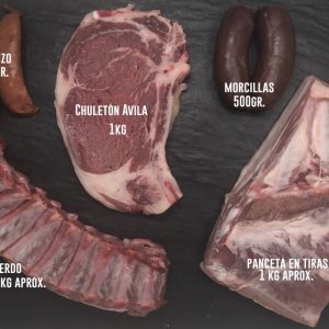 Pack barbacoa española (4 Kg aprox)
